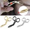 Stainless Steel Elbow Eyebrow Pliers Clip Scissors Tweezers Straight Pointed Professional Eyebrow Plucking Makeup Beauty Tools