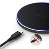 15W Fast Wireless Charger for All Phones + Qi USB-C Cable