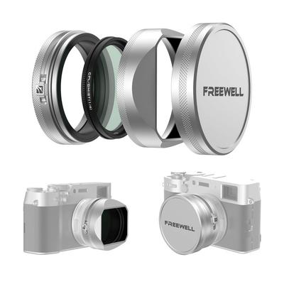 Гибридный фильтр Freewell Fuji X100 CPL/GMIST с блендой (Серебряный)