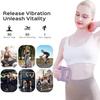 Small Vibration Plate Fitness Ring Digital Display 5 Adjustable Intensity Levels Battery Powered Wireless Exercise Shaker Massager
