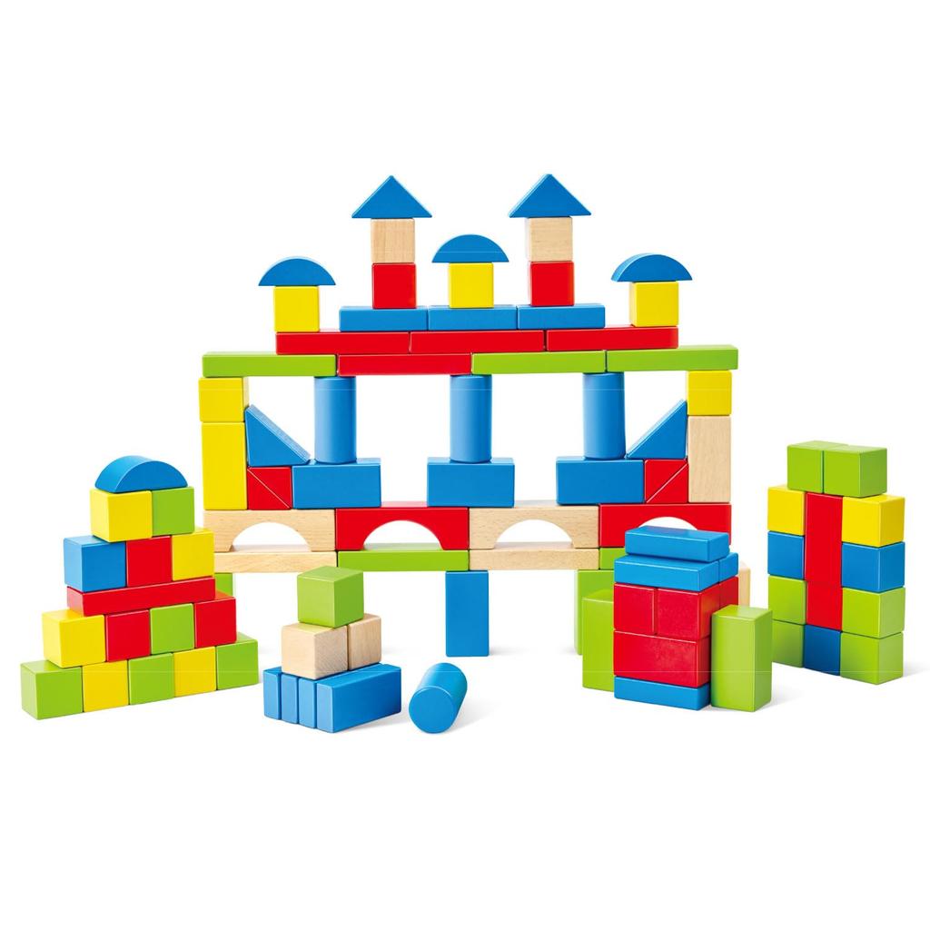 Hape Hape Building Blocks 100 E7369