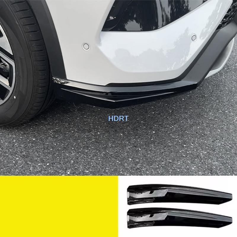 For BYD Song Pro 2025 + Protector Decoration Accessories Exterior Sticker Car Styling Front Bumper Corner Anti Collision Trim