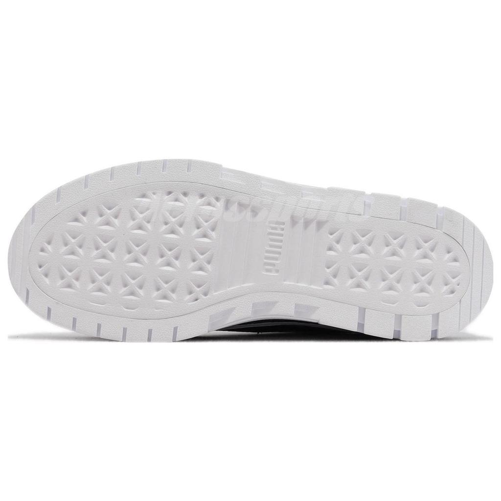 Puma Mayze Wedge White Black Women Sneakers 386273-01