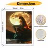 Disney The Little Mermaid Ariel Full Moon Oil Painting Kit Home Decor Gift
