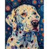 Modern Painting By Numbers Kits Dog Animals Diy Crafts Handpainted Picture By Numbers For Home Decoration