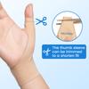 VELPEAU Thumb Compression Sleeve for Mild Arthritis Pain and Sports Thumb Splint Support Liner Universal for Both Hands 2PCS 1