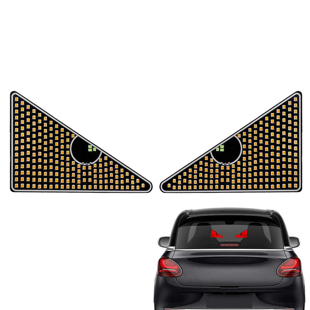 Автомобильные треугольные габаритные огни Противоударные задние фонари Интерактивные зеркала заднего вида Фонари 2 шт. Гибкий экран Многофункциональные