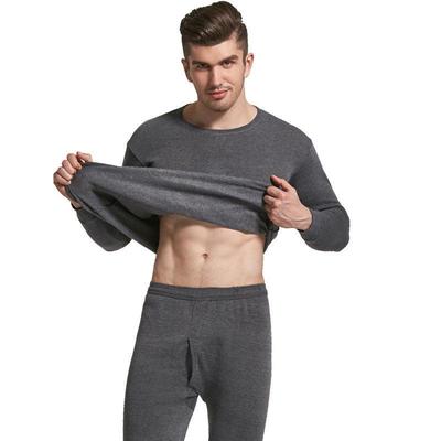 Мужское теплое термобелье Мужские комплекты термобелья Long Johns Толстые длинные брюки