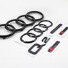 2026 for 4YGYE Q2 emblem Car Hood Front Bonnet Grill Rear Trunk Emblem Badge For Q2 2016-2018