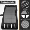 WF-Stainless Steel Motorcycle Radiator Grille Guard Protector Cover Water Cooler Protection For Honda Cb1100 2013-2018