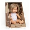 Miniland Spanish Doll Girl European Dark Blonde 38 , 31260