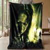 Soft Flannel Blanket Lightweight Cozy Bedroom Living Room CoverThe Exorcist Regan