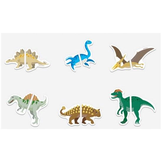 Ariatti Dinosaur Magnetic Puzzle 27 Pieces, Korean Popular Puzzles