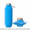 700Ml Silicone Folding Water Bottle Creative Outdoor Portable Stretch Cup Food Grade Outdoor Sport Water Bottle Foldable Cup
