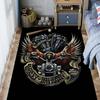 Skull Pistons carpet Living room and bedroom mats Doormat Room Office chair cushion Art