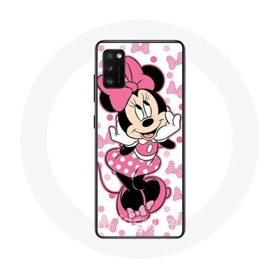 Coque Pour Samsung Galaxy S20 Minnie Mouse Dessin Animé Mignon Rose