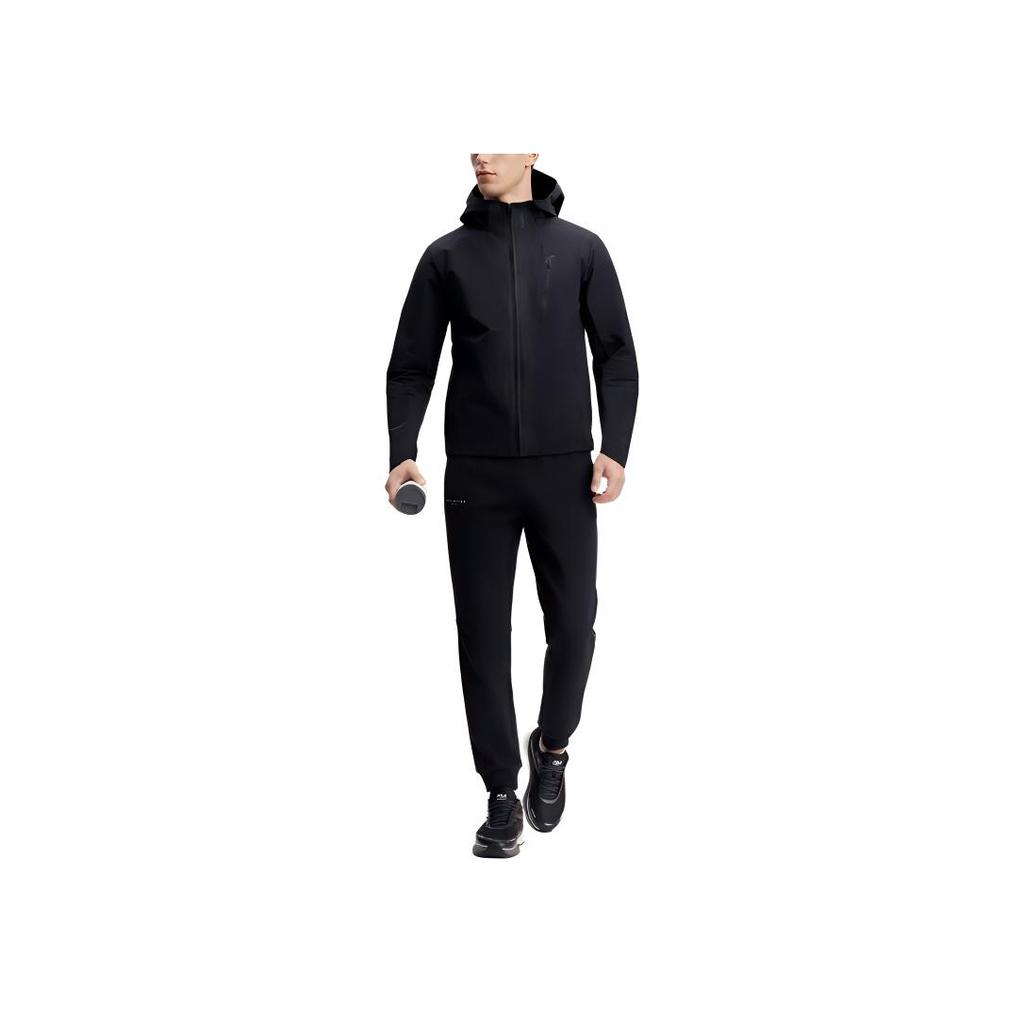 Fila Удобная Легкая Куртка с Капюшоном Мужские Куртки Черный A11M411708F-BK