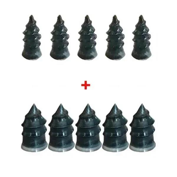 Vacuum Tyre Repair Nail Kit for Car Motorcycle Car Scooter Rubber Tubeless Tire Repair Tool Set Glue Free Repair Tire Film Nail Tire Chucks 1