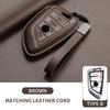 Автомобильный брелок для BMW 1 3 5 7 Серии X1 X3 X4 X5 X6 F15 F16 G01 G02 G05 F10 F20 F30 F34 G07 G20 G30 Кожаный чехол-обложка для ключа автомобиля