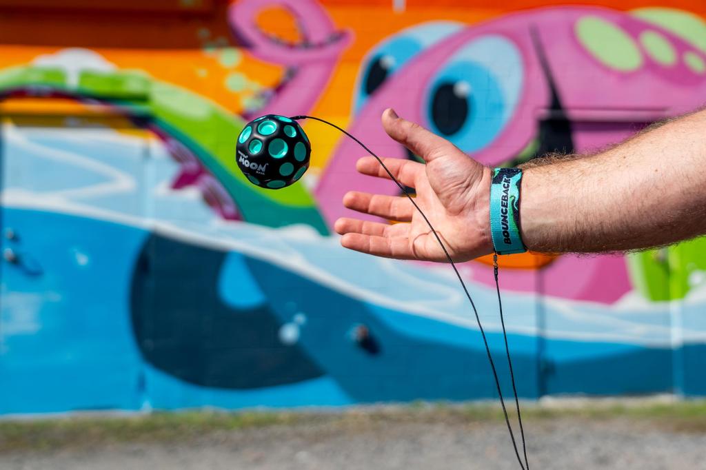 WABOBA Отскок Официальный японский продукт Спина, (синий)