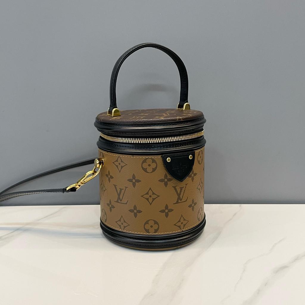 [Pre-Owned] Louis Vuitton Cannes 'Brown Monogram Reverse Canvas' - Excellent #K092WE