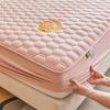 Утолщенный чехол для матраса, стеганый латексный коврик, покрывала для кровати, подкладка, не наносящая вреда коже, простыня на резинке, защитное покрывало 150/160/180x200 для домашнего декора