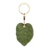 Leather Keychain Holder Case for Apple AirTag Cute Protective Air Tag Cover Keychain Ring Anti-Scratch Finder GPS Tracker Case