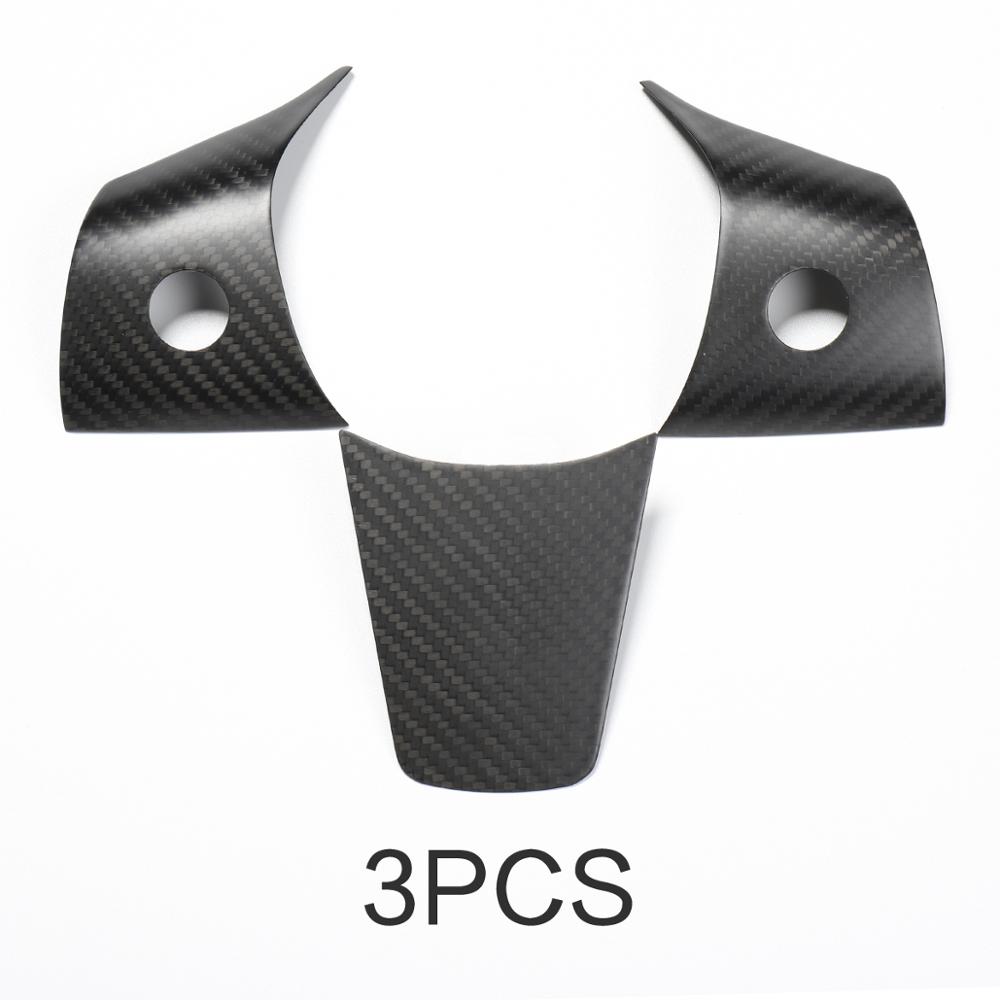 3K240G для Tesla Model 3 Mdoel Y, аксессуары для интерьера автомобиля, патч для рулевого колеса Model3 2023, рулевое колесо из углеродного волокна