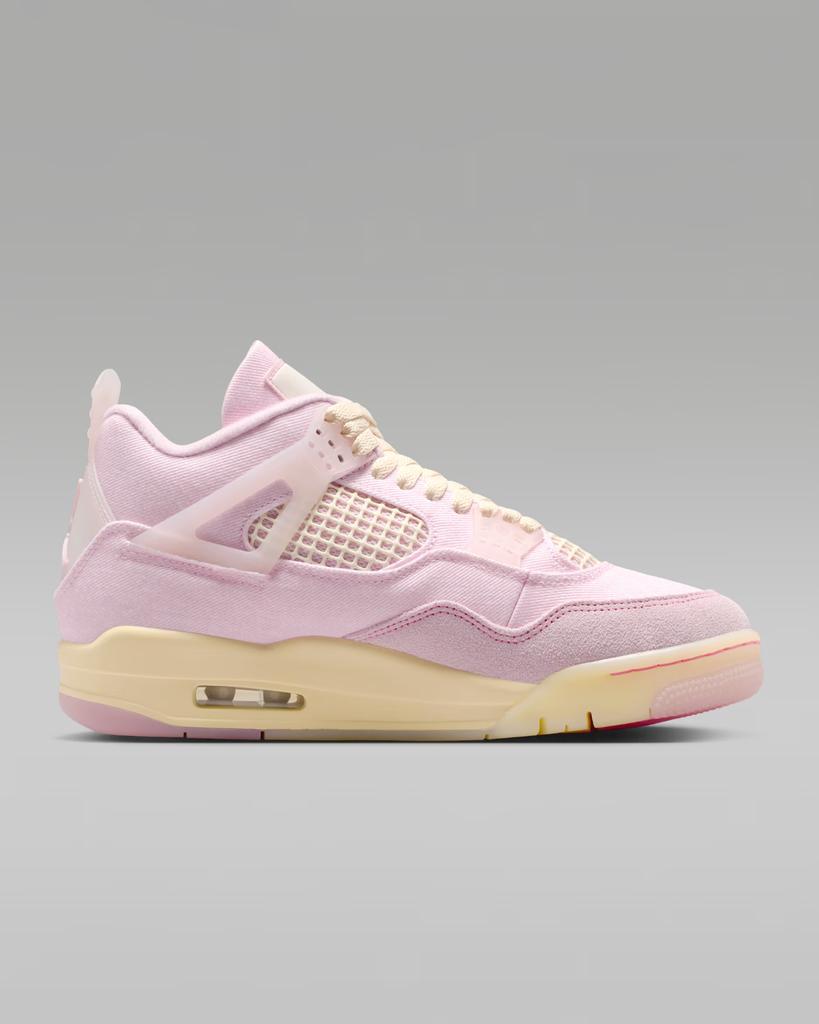 IB6716-600 Nike Air Jordan 4 Retro "Pearl Pink/Iced Carmine" (Женский)