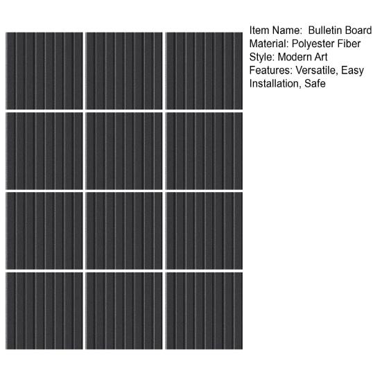 Большая пробковая доска для объявлений 11,8" x 11,8" Полиэстеровые доски для гвоздей Многоцелевой органайзер для заметок и фотографий для офиса, дома, класса