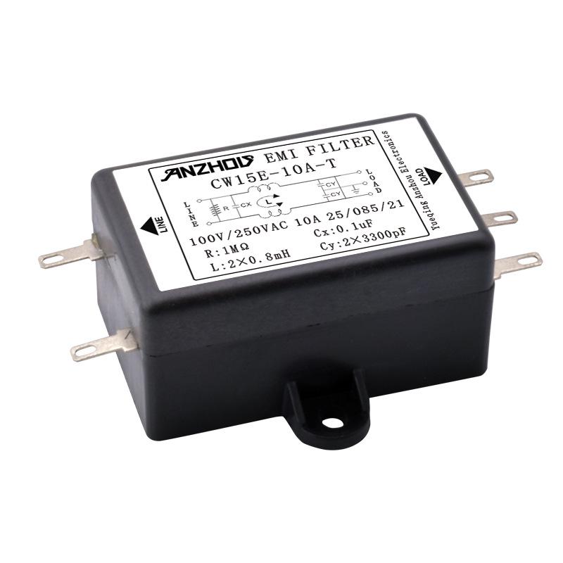 Power EMI Filter CW15E Series (03A-T, 06A-T, 10A-T)