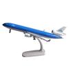 Масштаб 1/300 20СМ Модель самолета KLM McDonnell Douglas MD-11 Самолет Металлические литые самолеты Коллекционирование Подарки