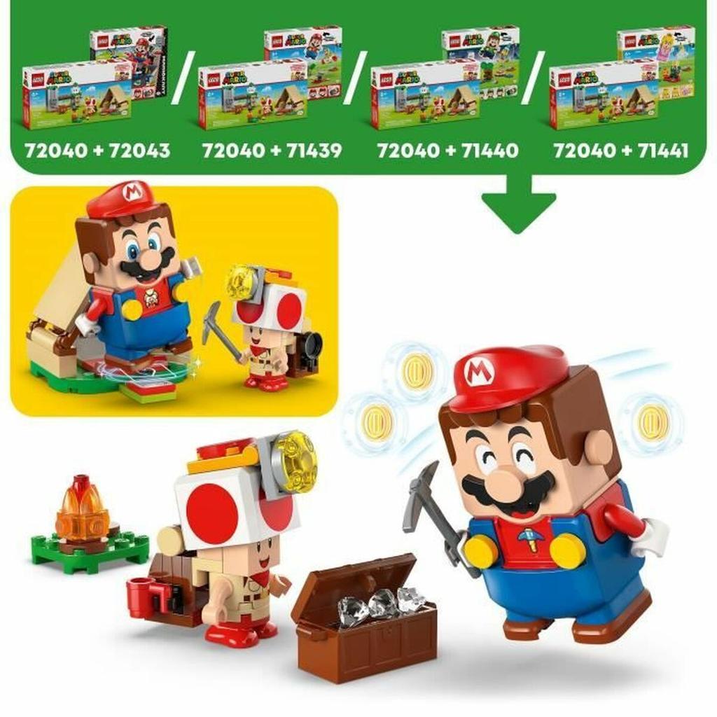 Construction set Lego 72040 Super Mario Captain Toad's Camp 159 Pieces