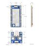Raspberry Pi Pico RP2040 LoRa SX1262 Development Board with USB Interface for Long-Distance RF Communication