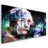 Three Piece Picture Canvas Print Albert Einstein