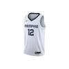 NBA Retro Sports Breathable Fan Edition 21-22 Season Grizzlies Morant 12 Basketball Jersey Men Jersey White CW3596-100