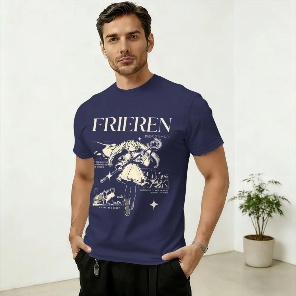 Casual Anime Macht TShirt Unisex O Neck Pure Cotton T Shirts Short Sleeve Tee Shirt Printed Clothes