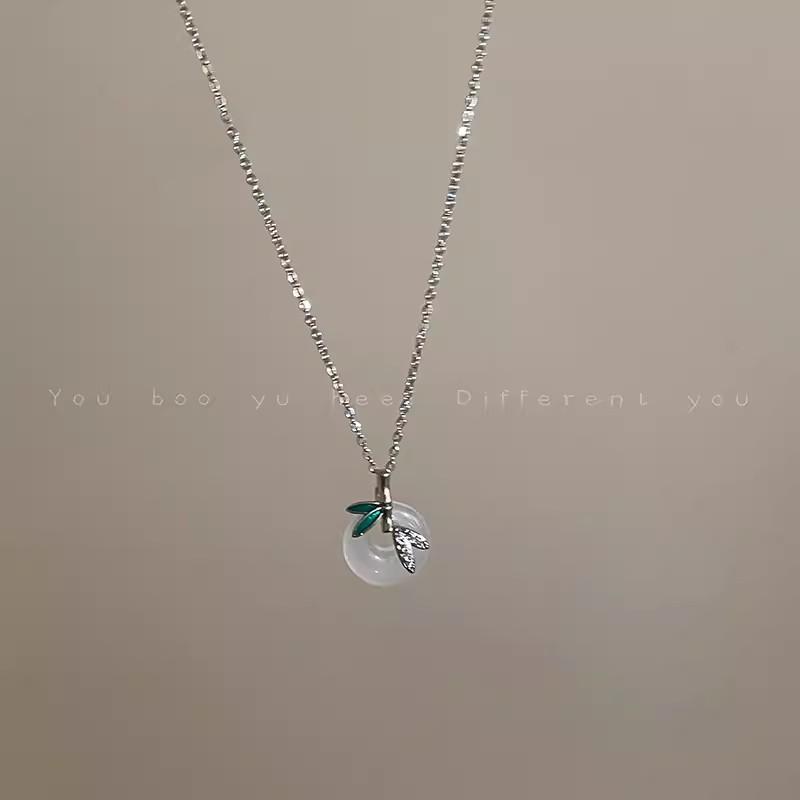 Новое китайское дзен этническое ожерелье с бабочкой женское с высоким чувством ретро ключичная цепочка цепочка для свитера аксессуары