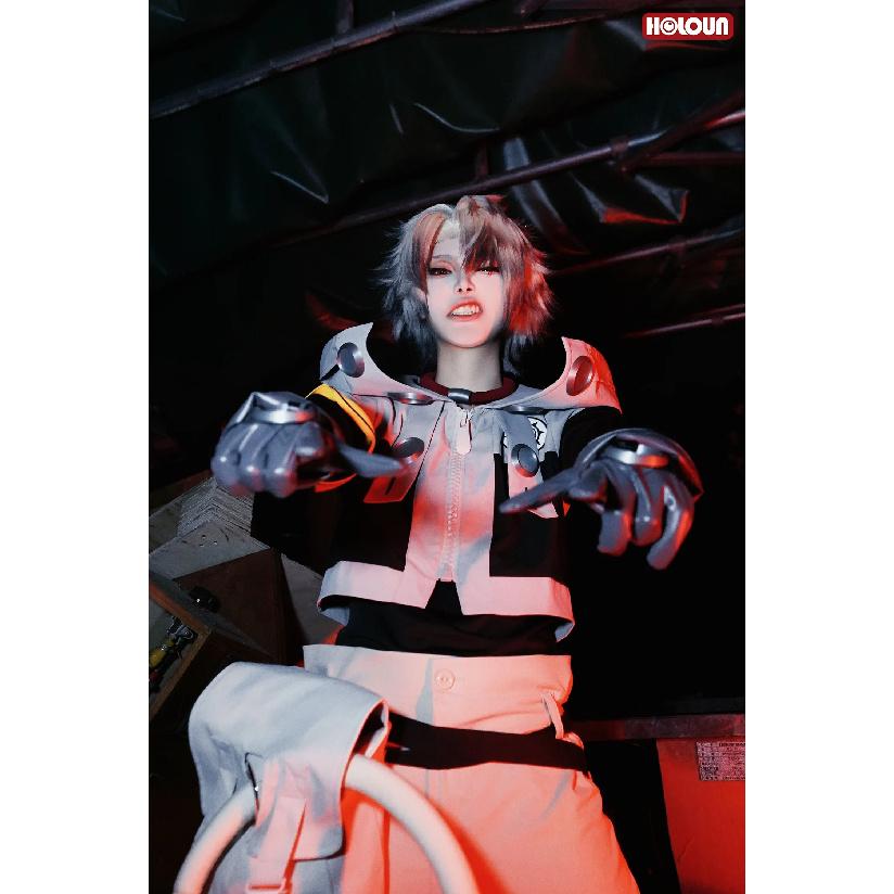 HOLOUN Gachiakuta Anime Rudo Cosplay Costume Convention Halloween Christmas Embroidery Armband T-Shirt Pants Coat Bag Gloves