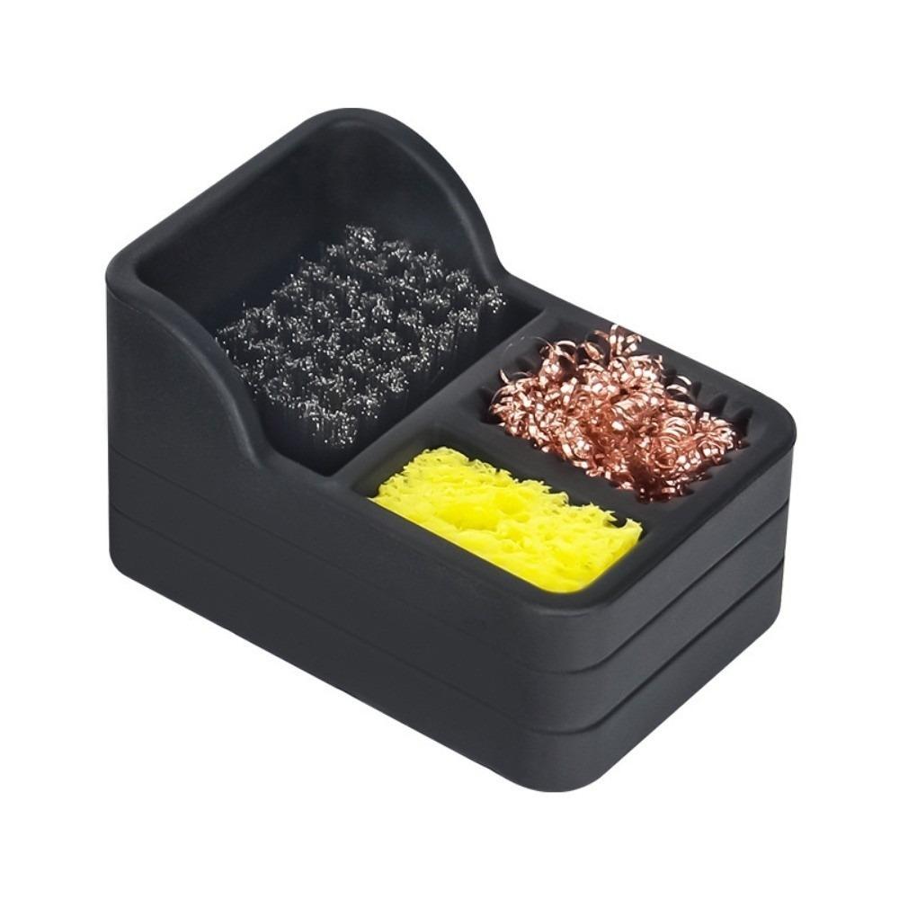 Silicone Tin Slag Cleaning Kit Copper Tin Slag Remove Tool Soldering Iron Tip Cleaner School Labs