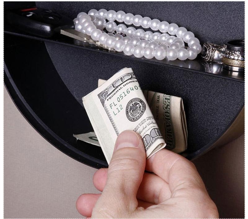 Настенные часы-сейф для хранения денег, декоративный держатель для ювелирных изделий со скрытым отделением, контейнер для надежного хранения наличных