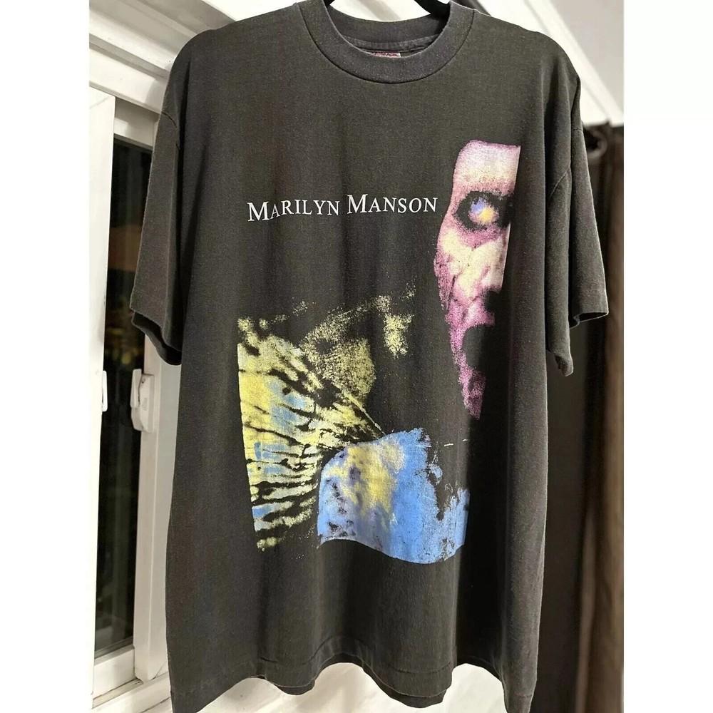 Marilyn Manson 1996 Antichrist Superstar Перепечатка Унисекс S-4XL Унисекс Футболка