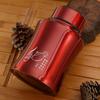 Large Capacity Tea Tin Threaded Port Sealed Tea Can Portable Tea Jar  for Home&Travel