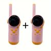 Pack of 2, Small and Cute Toy Walkie-talkie for Children with a Range of 3 Kilometers