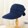 2021 Anti-UV Visor Sun Hat Wide Brim Beach Hat Outdoor Cap