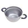 Wahei Freiz with Stainless designed to prevent boiling Tsubame-Sanjo Two-Tier Steamer, 23cm, Lid, Steel, IH/Gas Compatible, EM-010 (Steamer over)
