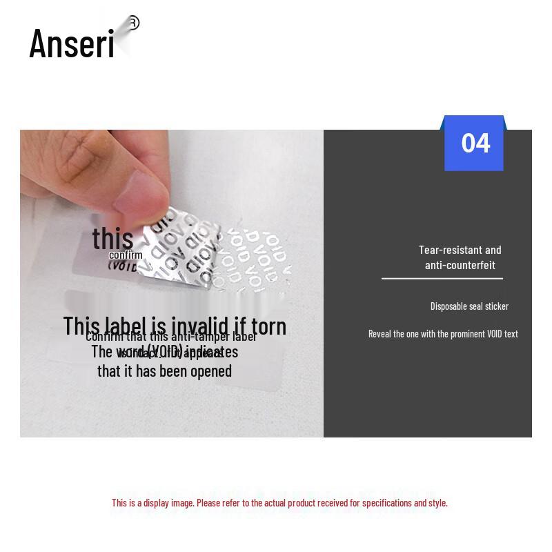 Ansell Tamper-Evident Security Labels