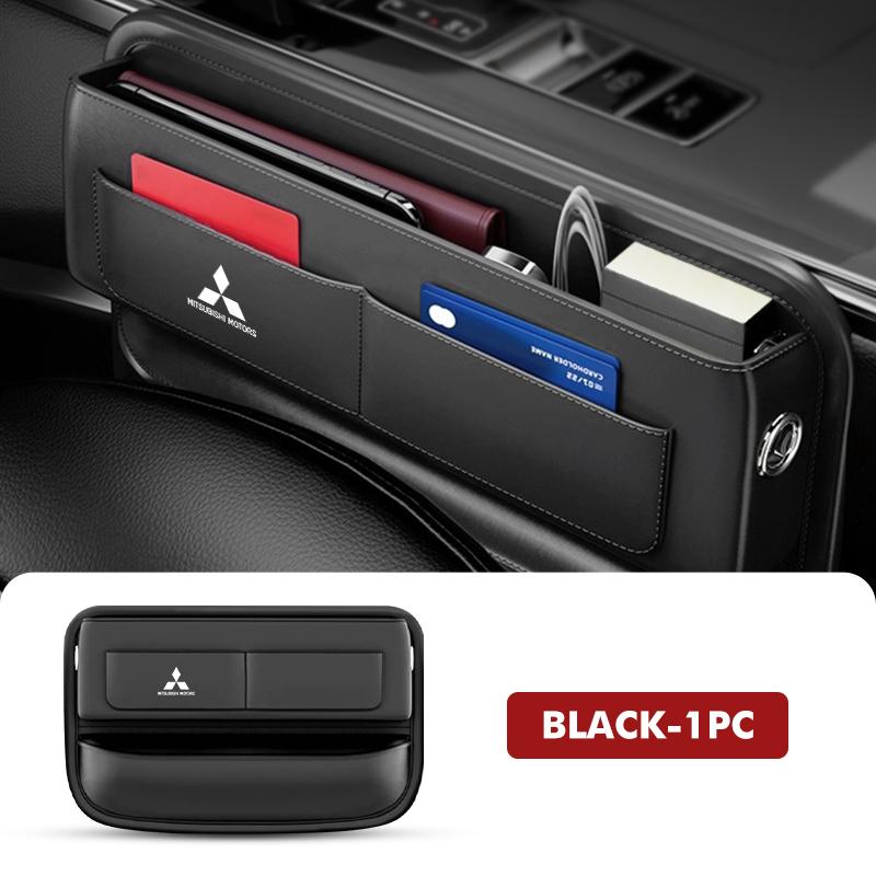 dnsh2 For Mitsubishi Car Logo Seat Gap Filler Organizer Waterproof Seat Gap Plugs Strip Outlander Lancer Cross Colt Xpander Mirage