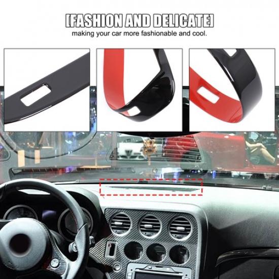 Piano Black Center Air Vent Trim Sticker For Alfa Romeo 159/Brera/Spider 2004-11