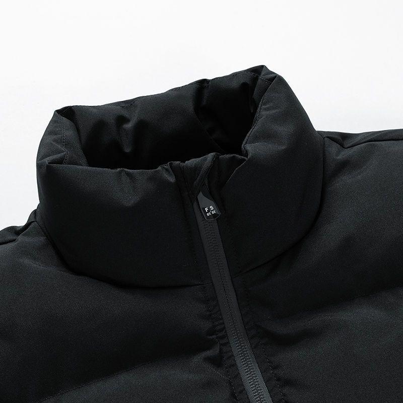 Men's Trendy Thickened Winter Down Jacket: Stylish, All-Match Cotton Coat for Casual Youth